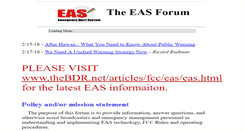 Desktop Screenshot of eas.radiolists.net