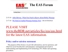 Tablet Screenshot of eas.radiolists.net